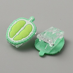 Niedliche Fruchtclips aus Silikon und Kunststoff&nbsp;AJEW-WH0248-373G
