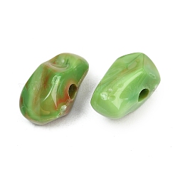 Opake Acrylperlen europäischen&nbsp;OACR-G064-10M