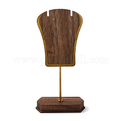 Стеллажи для хранения ожерелий из дерева в форме листа ODIS-B002-05A