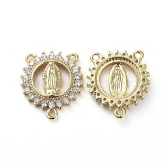 Латунь микро проложить соединения люстры компонентов кубического циркония ZIRC-G157-32G