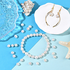 1 нить натуральных бусин из жемчуга Кеши с ядрами PEAR-SC0001-40