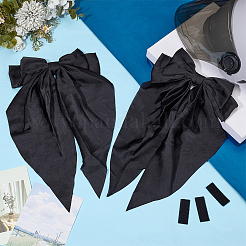 2 шт. бант из космической хлопковой ленты&nbsp;DIY-OC0014-46