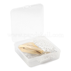Kits de fabrication de barrettes de cheveux de perle d'imitation de bricolage&nbsp;DIY-LS0003-29