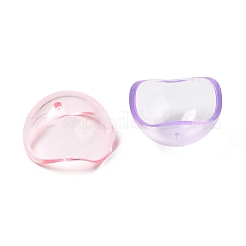 Прозрачный акриловый конус из бисера OACR-A023-01A