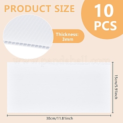 Прокладки из пластикового гофрированного листа DIY-WH0632-18B-02