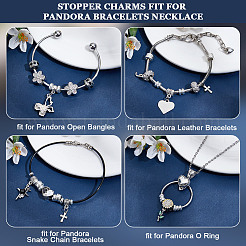 12pcs 925 perles en argent sterling&nbsp;STER-DR0001-25A