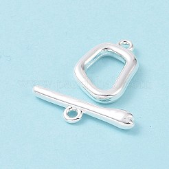合金マンテル  異形  マットシルバーカラー  リング：17x12x2.5mm  バー：6x21.5x2mm  穴：1.4mm&nbsp;PALLOY-L236-008MS