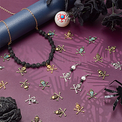 120 шт. 4 цвета подвески из сплава в тибетском стиле&nbsp;FIND-PH0022-99