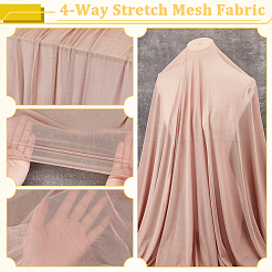 Polyester-Stretchgewebe&nbsp;DIY-WH0110-05A