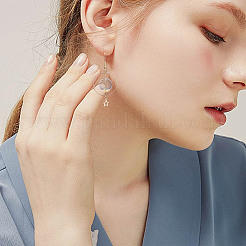 36 шт. 9-х видов бусины-шарики из дутого стекла ручной работы с двумя отверстиями GLAA-GO0001-11