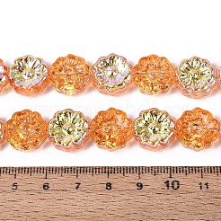 Гальванизируйте прозрачное стекло бисер нитей&nbsp;EGLA-N055-01G