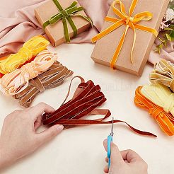 60 ярд 12 цвета односторонняя бархатная лента SRIB-AR0001-21