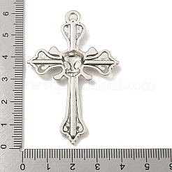 Тибетский стиль сплава большие подвески горный хрусталь настройки TIBE-L013-03AS