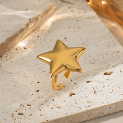 Регулируемые манжеты из нержавеющей стали 304L с открытыми кольцами для женщин&nbsp;RO7215