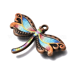 Pendentifs d'émail en alliage&nbsp;FIND-C097-01C-R