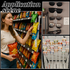 50шт. пластиковые ленты для подвешивания товаров KY-PH0002-22