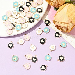 Подвески из эмали из сплава 30 шт.&nbsp;ENAM-YW0006-13A