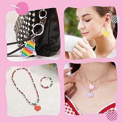 12 шт. 6 стиля бисерные подвески FIND-AR0005-63