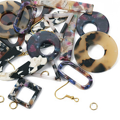 Набор для изготовления геометрических сережек своими руками DIY-TA0004-86