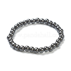 Синтетический немагнитных гематит бисерные браслеты простирания BJEW-D446-B-22