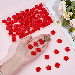 80 Stück opake Harz-Cabochons&nbsp;CRES-ME0001-07