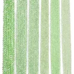 Стеклянные бусины с гальваническим покрытием  EGLA-A044-T1mm-B09