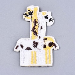 Компьютеризированная вышивка тканью утюжок на / шить на заплатках&nbsp;AJEW-S076-002B