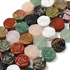 Природных драгоценных камней смешанного бисер нитей&nbsp;G-D354-D01