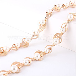 Лист сплава и пластика жемчужные звенья цепи талии живота цепи для женщин FS-WGE56DF-01