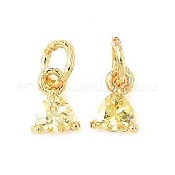 Латунные микро проложить кубического циркония подвески&nbsp;KK-I355-14G