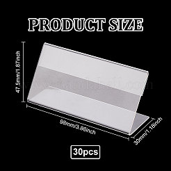 Акриловая рамка с наклоном назад ODIS-WH0043-10B