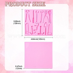 2шт. силиконовые Молды в виде инструмента для поделок своими руками&nbsp;ST-CJ0007-73