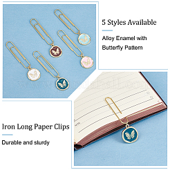 Железные длинные скрепки AJEW-AB00045