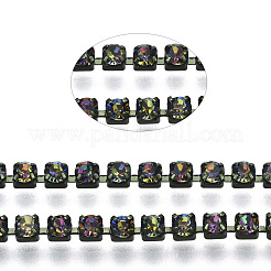 Électrophorèse fer strass strass chaînes&nbsp;CHC-Q009-SS12-B10