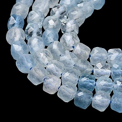 Natürliche Aquamarin Perlen Stränge&nbsp;LS-G-P629-C01-01