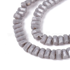 Opache perle di vetro fili&nbsp;GLAA-Q107-01A-A08