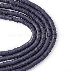 Полимерной глины ручной работы бисер нитей CLAY-R089-4mm-Q046