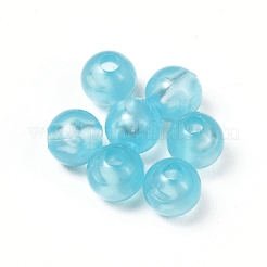 Leuchtende transparente Kunststoffperlen&nbsp;KY-WH0048-20B-05