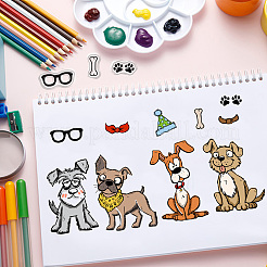 PVC-Plastikstempel&nbsp;DIY-WH0167-57-0522
