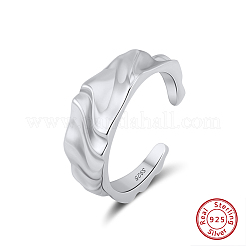 925 кольцо-манжета из стерлингового серебра для женщин RJEW-H257-01S