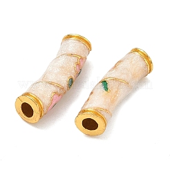 Legierung Emaille-Perlen&nbsp;ENAM-B037-12G-01