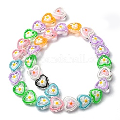 Прозрачные стеклянные бусины LAMP-A154-03H