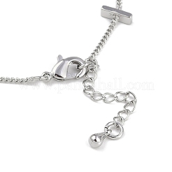 Латунные браслеты с покрытием для женщин BJEW-K244-08C-P