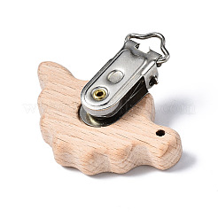 Clips porte-tétine en bois de hêtre&nbsp;X-WOOD-T015-22