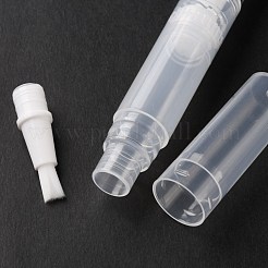 Transparente Drehstifte aus Kunststoff&nbsp;AJEW-WH0299-01