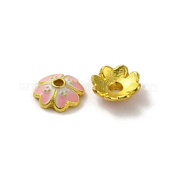 Perles d'émail en alliage bouchons&nbsp;FIND-G074-02D
