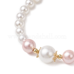 Женские браслеты из ракушек и жемчуга из бисера&nbsp;BJEW-JB12960