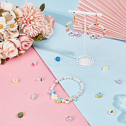 200шт мультяшные бусины ручной работы из полимерной глины CLAY-SP0001-03