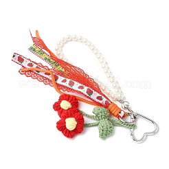 Подвесные украшения из шерстяной пряжи HJEW-JM04331-01