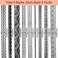 8 стиль отделка из полиэстерового кружева&nbsp;OCOR-GF0002-56